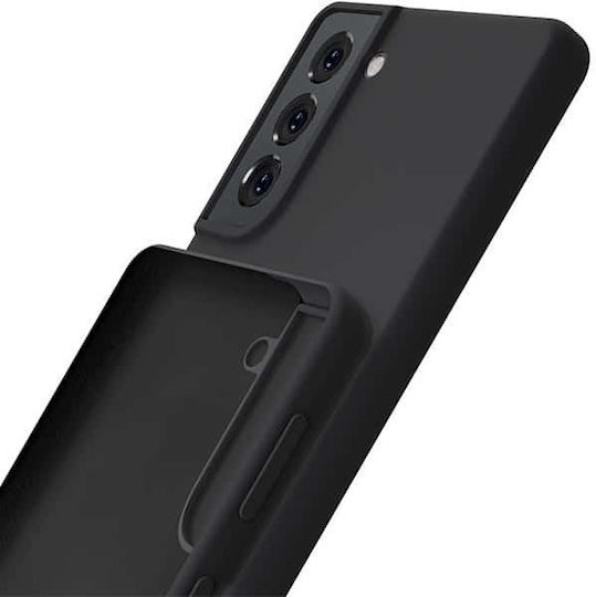 3MK S901 Back Cover Silicone 2mm Black (Galaxy S22)