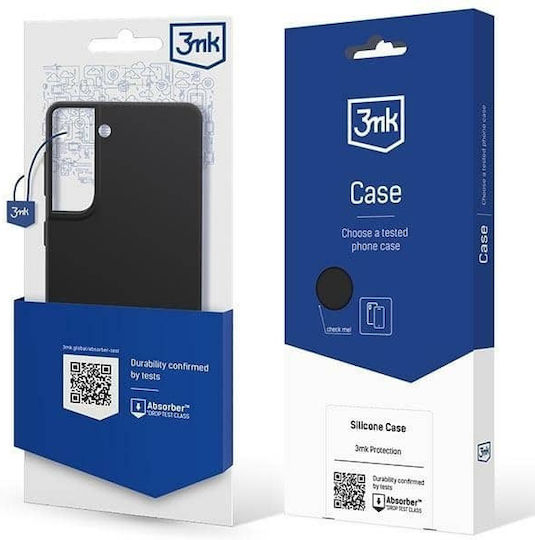 3MK S901 Back Cover Silicone 2mm Black (Galaxy S22)