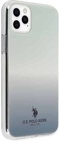 U.S. Polo Assn. Gradient Pattern Back Cover Σιλικόνης Μπλε (iPhone 11 Pro Max)