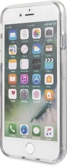 U.S. Polo Assn. Gradient Pattern Back Cover Silicon Albastru (iPhone SE 2022/2020/8/7)