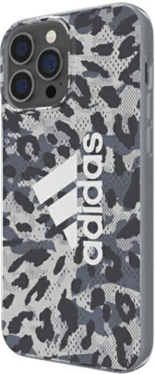adidas Adidas Or Snap Case Leopard Back Cover Silicone Leopard Gray (iPhone 13 Pro)