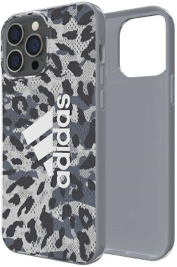 adidas Adidas Or Snap Case Leopard Back Cover Silicone Leopard Gray (iPhone 13 Pro)