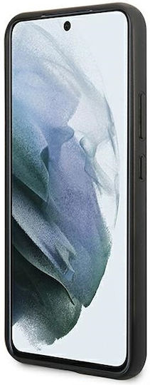 Mercedes-Benz Carbon Stripe & Embossed Umschlag Rückseite Kunststoff Schwarz (Galaxy S22+ 5G)