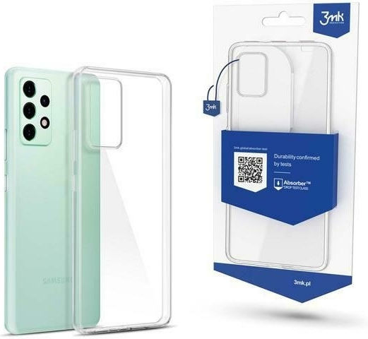 3MK Clear Back Cover Silicone 1.2mm Transparent (Galaxy A52 / A52s)