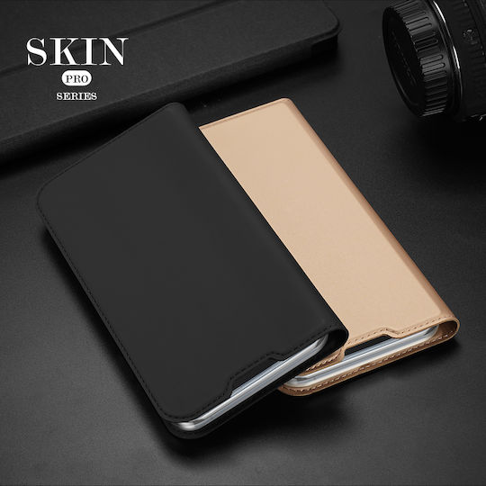Dux Ducis Skin Pro Buchen Sie Synthetisches Leder Schwarz (iPhone 14 Pro)