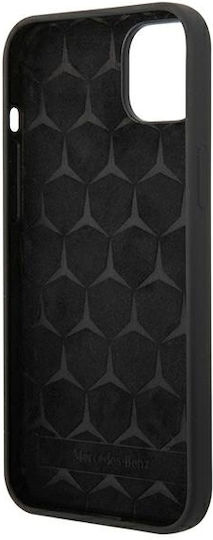 Mercedes-Benz Back Cover Σιλικόνης Μαύρο (iPhone 14 Plus)