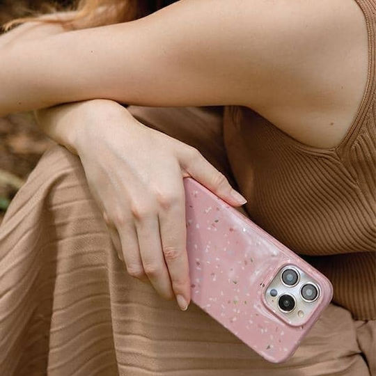 Uniq Coehl Back Cover Σιλικόνης Coral Pink (iPhone 14)