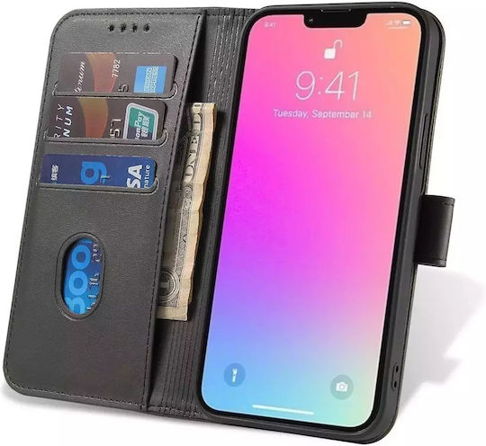 Hurtel Magnet Book Σιλικόνης Μαύρο (Google Pixel 7)