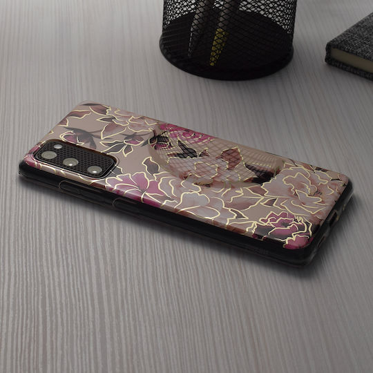 Techsuit Marble Series Back Cover Σιλικόνης Mary Berry Nude (Oppo Reno8 Pro)