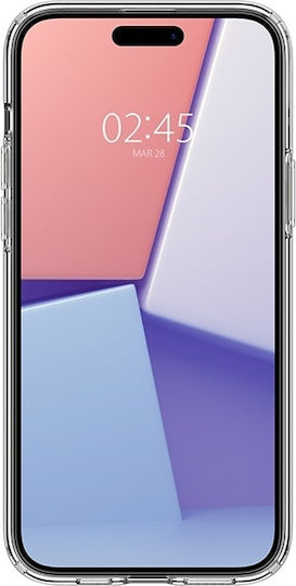 Spigen Liquid Crystal Задна корица Силикон Clear (iPhone 15 Plus)