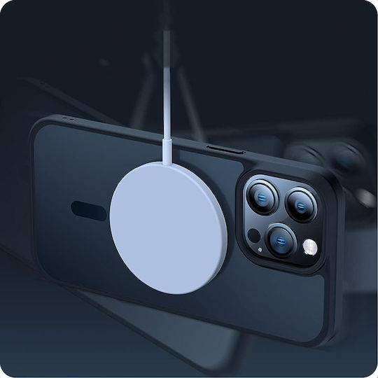 Tech-Protect Magmat Back Cover Σιλικόνης / Πλαστικό 2mm Μαύρο (iPhone 15 Pro Max)