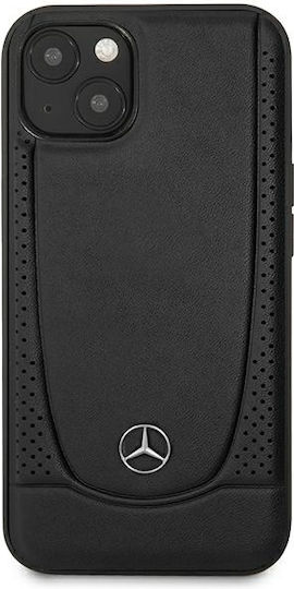 Mercedes-Benz Задна корица Пластмаса Черен (iPhone 15 Plus)