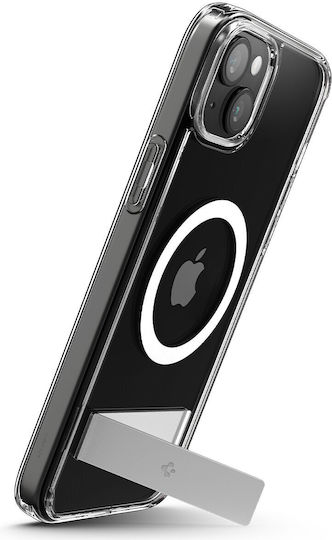Spigen Ultra Hybrid S (MagFit) Back Cover Plastic Crystal Clear (iPhone 15 Plus)