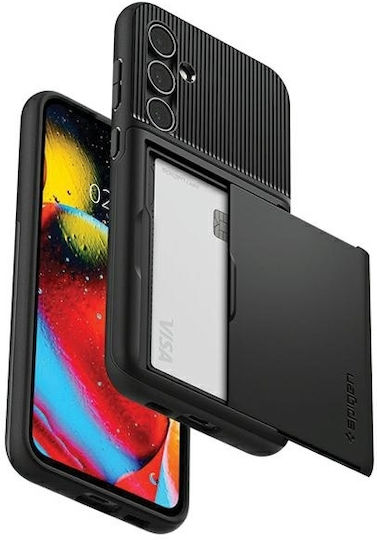 Spigen Slim Armor CS Задна корица Силикон 2мм Черен (Galaxy S23 FE)