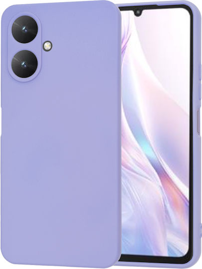 Techsuit Umschlag Rückseite Silikon Lila (Xiaomi Redmi 13C, Poco M6)