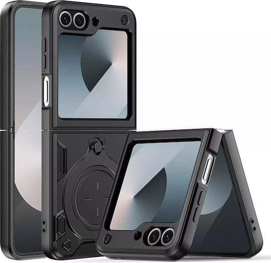 Techsuit Back Cover Σιλικόνης Μαύρο (Samsung Galaxy Z Flip6)