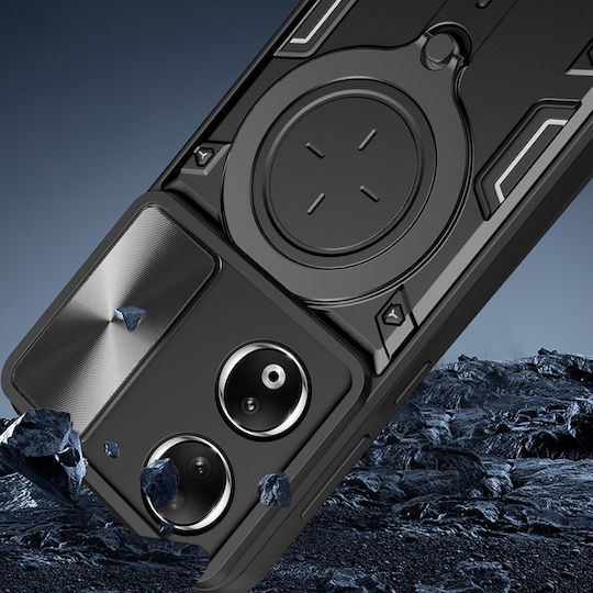 Techsuit Back Cover Silicon Negru (Honor 90)