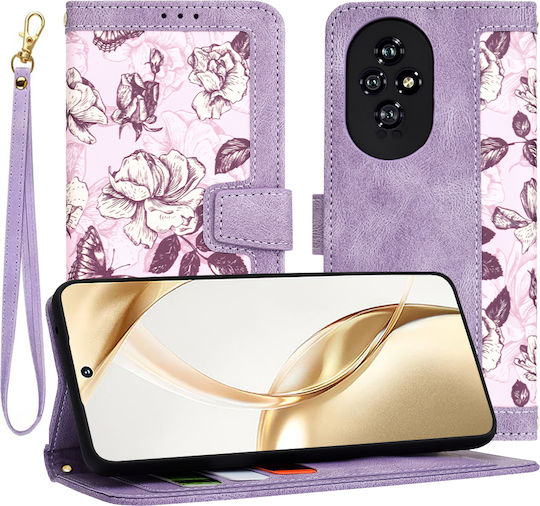 Techsuit Back Cover Silicon Violet (Honor 200 - OEM)