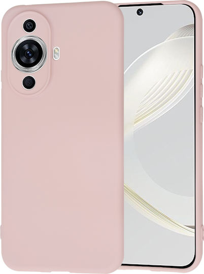 Techsuit Umschlag Rückseite Silikon Rosa (Huawei Nova 11 / 12s)