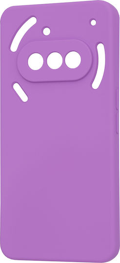 Techsuit Back Cover Silicone Purple (Nothing Phone (3a))