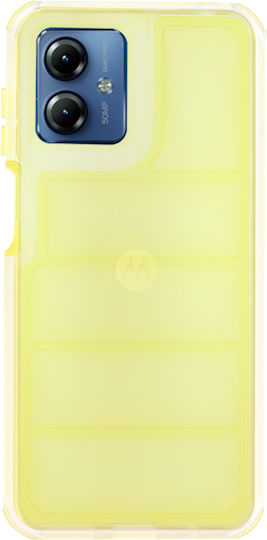 Techsuit Wave Shield за Motorola Moto G14 Жълт