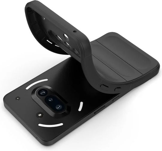 Techsuit Shield Back Cover Silicon Negru (Nothing Phone (3a))