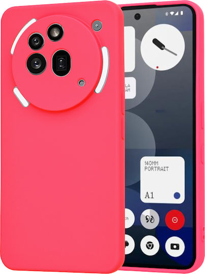 Techsuit Back Cover Silicone Fuchsia (Nothing Phone (3a) Pro)