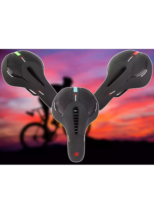 Verk Group Fahrradsattel Schwarz 280 x 170 mm