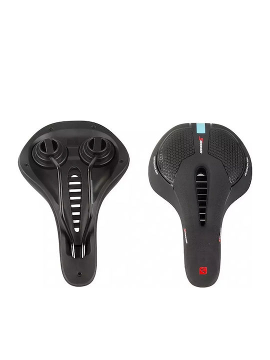Verk Group Fahrradsattel Schwarz 280 x 170 mm