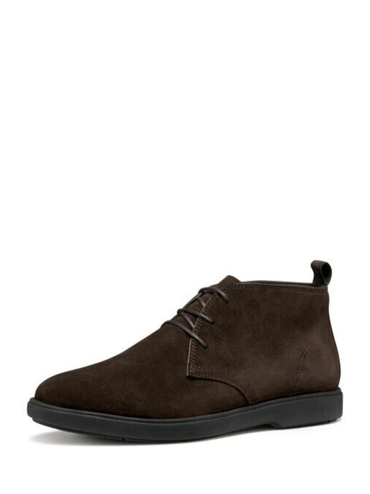 Spherica Suede Men's Brown Boots