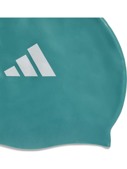 Adidas Kids 3s Cap Σκουφάκι Κολύμβησης Τιρκουαζ 4068811082345