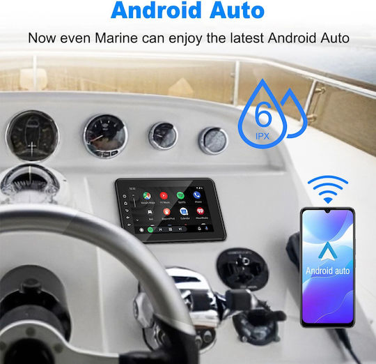 Carmedia Boat Sound System 4x Waterproof with Bluetooth