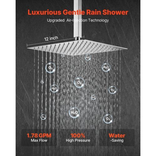 Vevor Handheld Showerhead with Hose