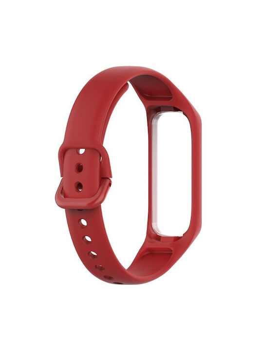 Силиконова Каишка Samsung Galaxy Fit E Sm-r375 Червена