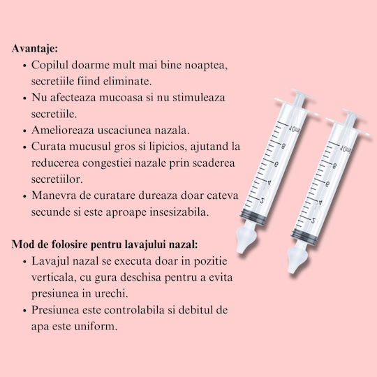 Redline Nasucel Nasal Lavage Syringe 10ml