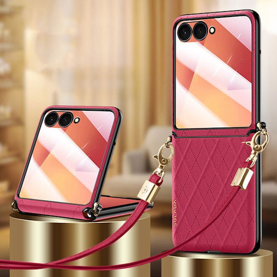 Sulada Back Cover Plastic Pink (Galaxy Z Flip7)