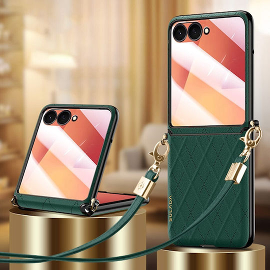 Sulada Back Cover Πλαστικό Πράσινο (Galaxy Z Flip7)