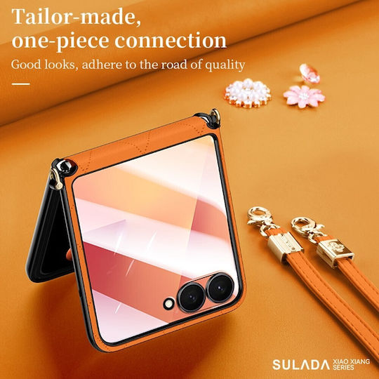 Sulada Back Cover Plastic Black (Galaxy Z Flip7)