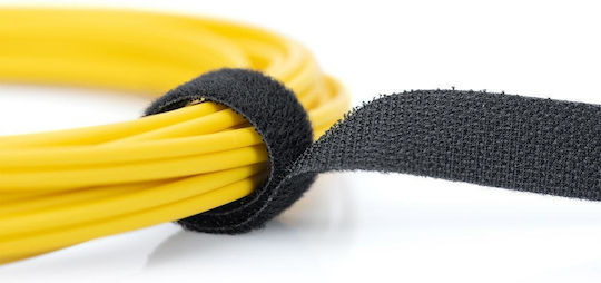 Digitus Black Self-Adhesive Hook & Loop Tape Black 15mmx10m 1pcs