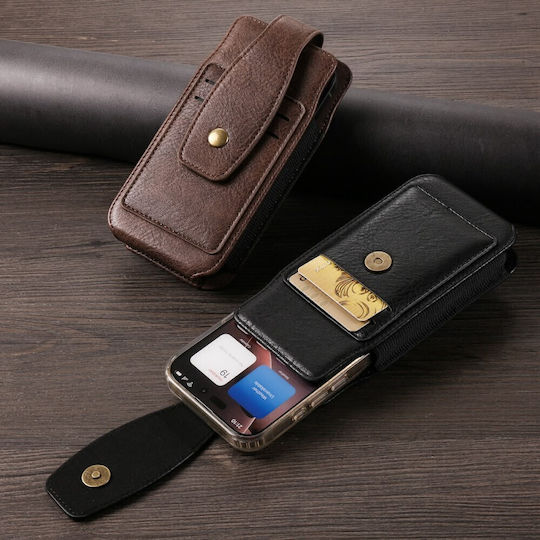 Θήκη Smartphones 6.7 Έως 6.9 Inches Coffee Universal Θήκες Ζώνης
