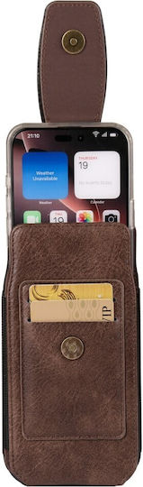 Θήκη Smartphones 6.7 Έως 6.9 Inches Coffee Universal Θήκες Ζώνης