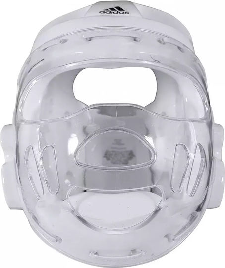 adidas Adult Open Face Boxing Headgear White