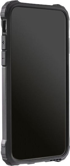 Tough Back Cover Plastic / Silicon Negru (Redmi Note 12 5G / Poco X5 5G)