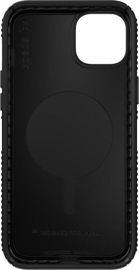 Speck Presidio2 Grip Microban Задна корица Силикон Black / Black / White (iPhone 14 Plus)