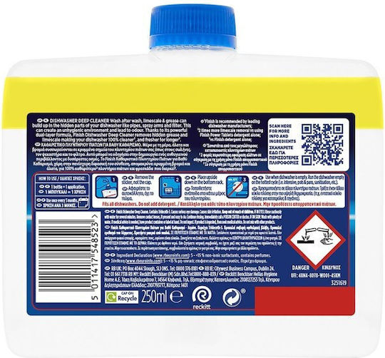 Finish Dishwasher Cleaner Liquid