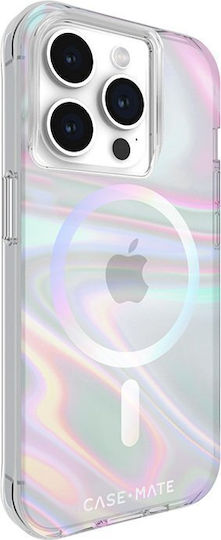 Case-Mate Soap Bubble Back Cover Plastic Transparent (iPhone 15 Pro)