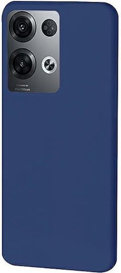 Beline Back Cover Σιλικόνης Navy Μπλε (Oppo Reno8 Pro)