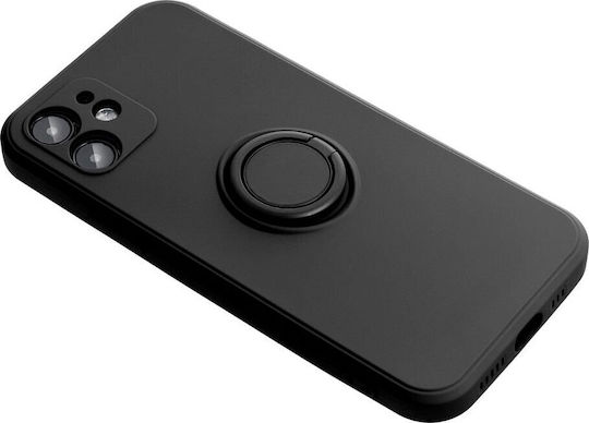 4g Umschlag Rückseite Silikon Schwarz (Redmi 12 4G / Redmi 12 5G)