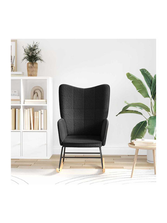 Bergère Black 61x78x98cm
