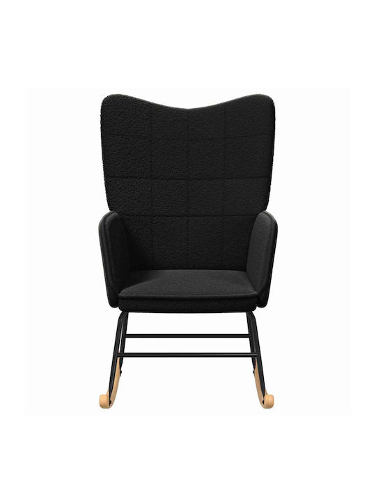 Bergère Black 61x78x98cm